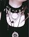 JOJO & LIN Goth Gothic Accessories Handmade Chokers for Women Collar Necklace (Black O Ring)
