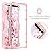 BENTOBEN Case for Samsung Galaxy Note 9,Full Body Shockproof Impact Resistant 3 in 1 Hybrid Hard PC Outer Shell and Soft Silicone Anti-Scratch Protective Phone Case for Samsung Note 9, Rose Gold