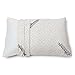 Comfort & Relax Bamboo Memory Foam Pillow with Air Cell Technology, Queen Size, Single Pack