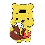 Galaxy S8 Plus Case, MC Fashion Cute 3D Soft Protective Silicone Phone Case for Samsung Galaxy S8 Plus 2017 Release (Honey Winnie the Pooh)