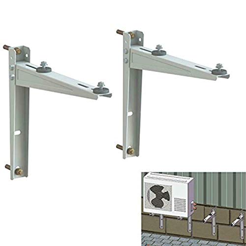 xcv New Wall Mounting Bracket for Ductless Mini Split Air Conditioner Condensing Unit Support up to 240 lbs