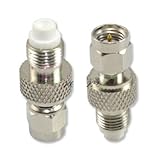 DHT Electronics RF coaxial coax adapter SMA male to FME female connector