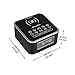 InstaBox W33 Bluetooth Dual Alarm Clock with Wireless Charging, FM Radio, USB Charging Port, Digital Display, AUX-IN, Snooze, Sleep Timer, Battery Backup, 4 Dimmer for Bedroom, Office, Hotel