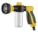 A3020 Garden Hose Nozzle / Hand Sprayer, 8 Spray Pattern Adjustable Water Gun & Soap Dispenser-Garden Hose Nozzle/Car Wash,High Pressure,Suitable for Car Wash, Cleaning, Watering Lawn and Garden