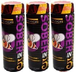 SOBER IN 5 Hangover Prevention Aids 4 fl. oz. ( 3 pack )