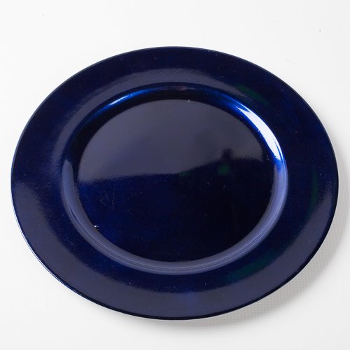 Navy Blue Charger Plates. Tiger Chef 13inch Navy Blue Round Beaded