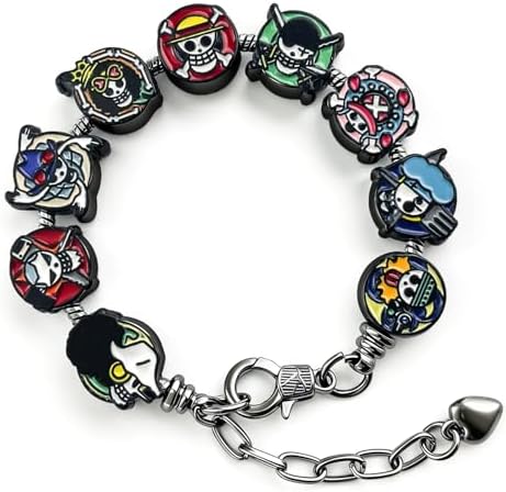 Amazon.com: SKYJUANJAUN Anime A Piece Fire Fist Ace Bracelet