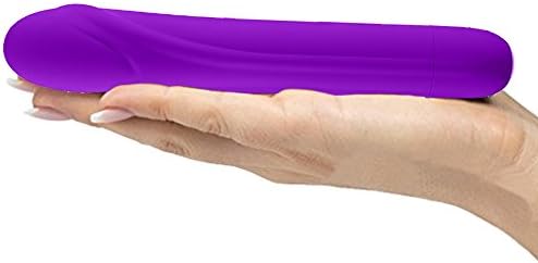 Super Strong Power 10 Patterns Bullet Medical Silicone Body Muscles Viberate Massage for Women Purple