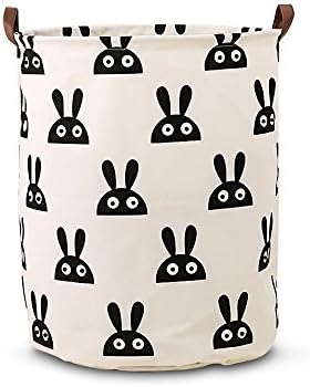 Storage Bins, Canvas Storage Bags/ Baskets Nursery Toy Storage/ Toy Organizers Laundry Baskets/ Hampers (Rabbit)