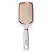 Goody Clean Radiance Paddle Brush with Copper Bristles - Medium to Thick Hair Detangler Comb Massages Scalp, Reduces Buildup & Restores Natural Moisture - Pain-Free Hair Brush Removes Knots & Tangles
