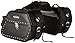 New Oxide 40L Premium Tek Leather Lockable Cruiser Saddle Bags, Travel panniers
