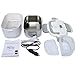 Nifogo Electric lunch box food heater 60 W,Heated lunch boxes for adults 3 IN 1,Portable Food Warmer for Car & Home, knife, fork & spoon and Carry Bag 110V/12V/24V (Grey)