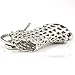 Maycom Silver High-heeled Shoe Keychain Creative Fashion Refinement Lady Gift Hollow Shoes Keyring Key Chain Ring Keyfob 86113