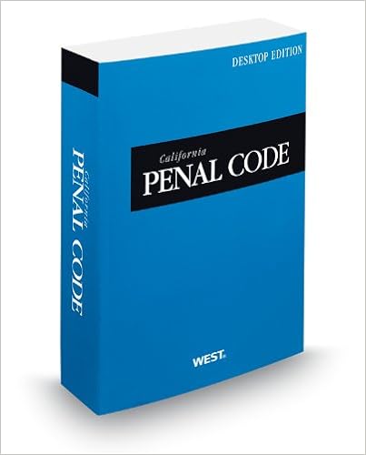Penal Code's book of California