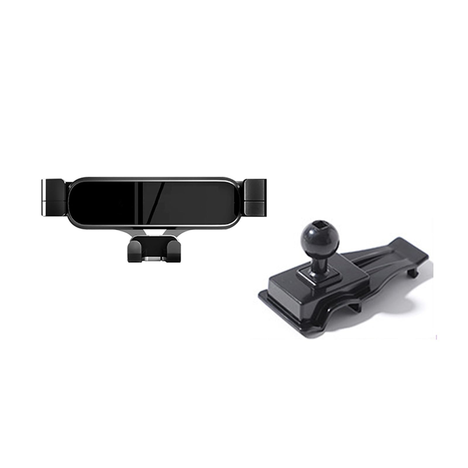 HLMNAKE Car Mobile Phone Holder for VW, 360 Degree Rotation and suitable for 4-7 Inch Smartphones (For Polo Plus 2019-2021)