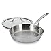 Calphalon 1833933 AccuCore Stainless Steel Skillet with Cover, 10-Inch