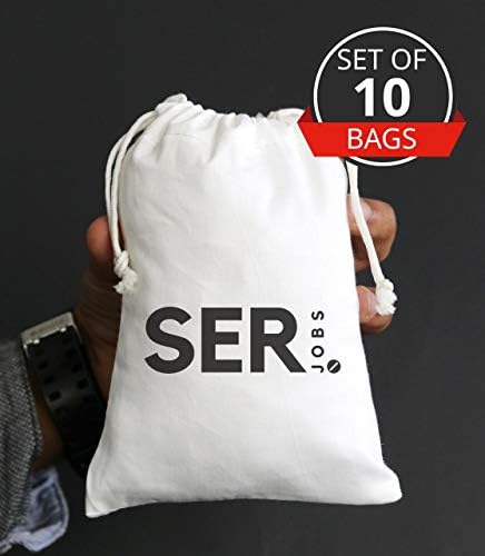 Custom Logo Merchandise Bag - Business Event Customized Favor Bags for Candy Buffet Birthday Personalized Cotton muslin bags - Set of 40 bags