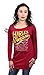Harley-Davidson Womens The Look Out Genuine B&S Pullover Red Long Sleeve Sweatshirt - XL