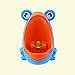 Vktech Cute Frog Potty Training Urinal for Boys Blue