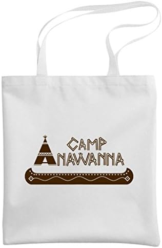 - CAMP ANAWANNA - show 90's retro vintage - Heavy Duty Tote Bag, White