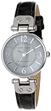 Anne Klein Women's AK/1353GMGY Silver-Tone Grey Tortoise Pattern Strap Watch