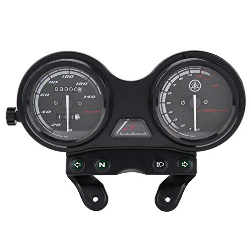 Motorcycle Speedometer for YAMAHA YBR 125, DC 12V, 12000RPM, LED LCD Display, Waterproof, Black, with Odometer and Oil Gauge