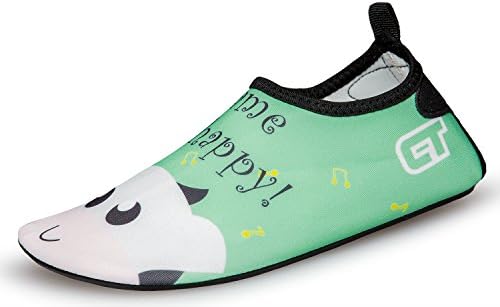 JIANJIANJIAO Girls/Boys Lightweight Water Shoes Soft Barefoot Shoes Quick-Dry Aqua Socks