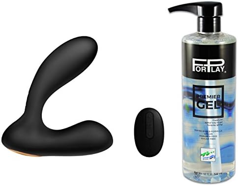 New SVAKOM Luxury Remote Control Powerful Dual Motor & 17 Oz Premium Water-Based Gel Forplay Premier