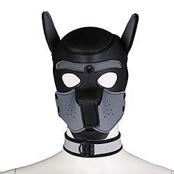 Adults Neoprene Puppy Hood Mask with