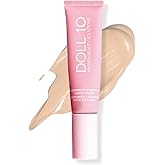 Doll 10 TCE Liquid Filter – CC Cream - Liquid Foundation - Lightweight Tinted Moisturizer & Skin Tint - Blurs Pores & Fine Lines - Vegan - Clean Makeup - [Fair] - 30 Day Supply