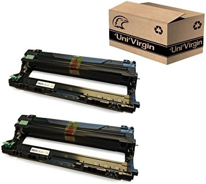 UniVirgin Compatible DR-221 DR221 Drum Unit Replacement for Brother DR221 DR221CL for use in: MFC-9130CW MFC-9330CDW HL-3140CW HL-3150CDN HL-3170CDW Printer (Multi-color, 2 Pack)
