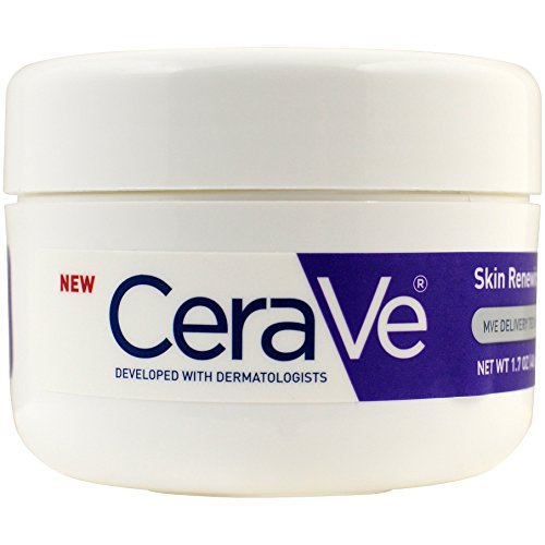 CeraVe Skin Renewing Night Cream 1.7 oz Facial Moisturizer with Niacinamide and Peptide Complex