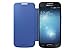 Samsung Galaxy S4 Mini Flip Cover Folio Case - Light Blue