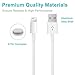ONSON Lightning Cable,3Pack 6FT Lightning to USB Cable Charging Cord for iPhone 7/7 Plus,6/6S/6 Plus/6S Plus,5/5S/5C/SE,iPad,iPod Nano 7,iPod Touch (White)