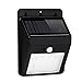 Ecandy Bright Outdoor 8 LED Light Waterproof Solar Energy Powered , Wireless LED Security Motion Sensor Light, Outdoor Wall/garden Lamp / Motion Sensor-Detector Activated with Dusk to Dawn Dark Sensing Auto On / Off Function For Patio, Deck, Yard, Garden, Home, Driveway, Stairs, Outside Wall
