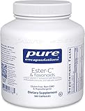 Pure Encapsulations - Ester-C & Flavonoids - Hypoallergenic Vitamin C Supplement Enhanced with Bioflavonoids - 180 Capsules