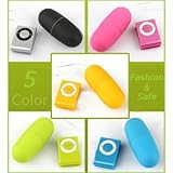 Evalley SEX TOY, Ramdom Color 20 Multi Speed MP3 Shape Wireless Remote Control Vibrating Egg, Love Egg, Bullet Plug, Pocket Vibe, Stimlator Vibrating Vibration Vibrator Stimulation Female G-Spot Masturbation for Women Sex
