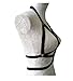 Jelinda Harness Bra Adjustable Cage Cupless Bra Black Body Harness for Women