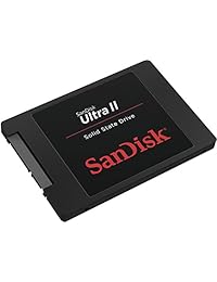 SanDisk Ultra II 240 GB SATA III 2,5 pulgadas 7 mm altura Disco de estado sólido (SSD) con lectura de hasta 550 MB S- sdssdhii-240g-g25