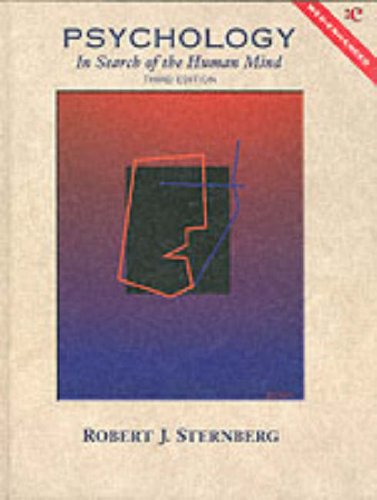 Psychology: In Search of the Human Mind/Web-Enhanced by Robert J. Sternberg