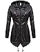 Beyove Women's Rain Jacket Waterproof Hooded Lightweight Active Outdoor Raincoats