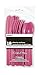 Hot Pink Plastic Silverware Set for 6 Guests (18pcs)