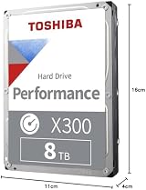 Toshiba X300 Internal Hard Drive 7200RPM 512MB/256MB Buffer Up to 18TB view 3