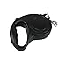 yueton 16 ft 5M Pet Dog Cat Puppy Retractable Leash Traction Rope Walking Lead Leash (Black)