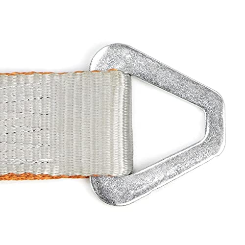 VULCAN Complete Axle Strap Tie Down Kit with Snap Hook Ratchet Straps