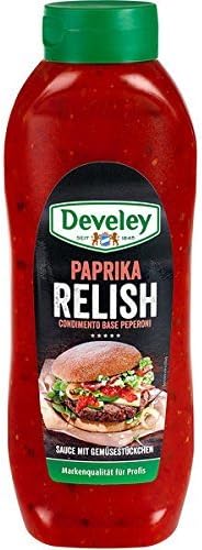 Develey peppers Relish 1x875ml bottle