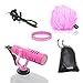 Movo VXR10 Universal Video Microphone with Shock Mount, Deadcat Windscreen, Case for iPhone, Android Smartphones, Canon EOS, Nikon DSLR Cameras and Camcorders (Pink Breast Cancer Awareness Edition) primary