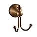 GUMA Wall Mount Bathroom Bath Shower Antique Brass Finish Solid Brass Robe Hooks (Series 1-2)