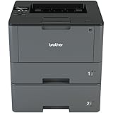 Brother HLL5200DWT Business Laser Printer with Wireless Networking, Duplex and Dual Paper Trays, Amazon Dash Replenishment Enabled