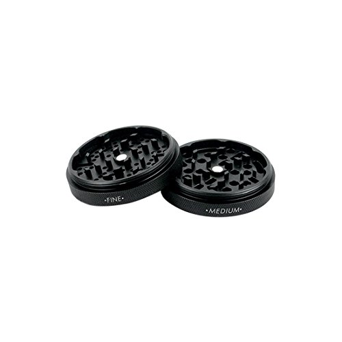 KANNASTOR GR8TR V2 Grinder - Premium Food Grade Quality Aluminum w/Screen Chamber - 8 Pieces - 60 Mesh Stainless Easy Change Screen - Perfect for Herb Spices - Smooth Grind - Storage Lid - Thumbnail 3